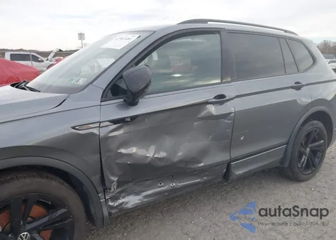 2023 Volkswagen Tiguan 2.0T Se R-Line Black from USA, damaged, VIN 3VV8B7AX8PM076348